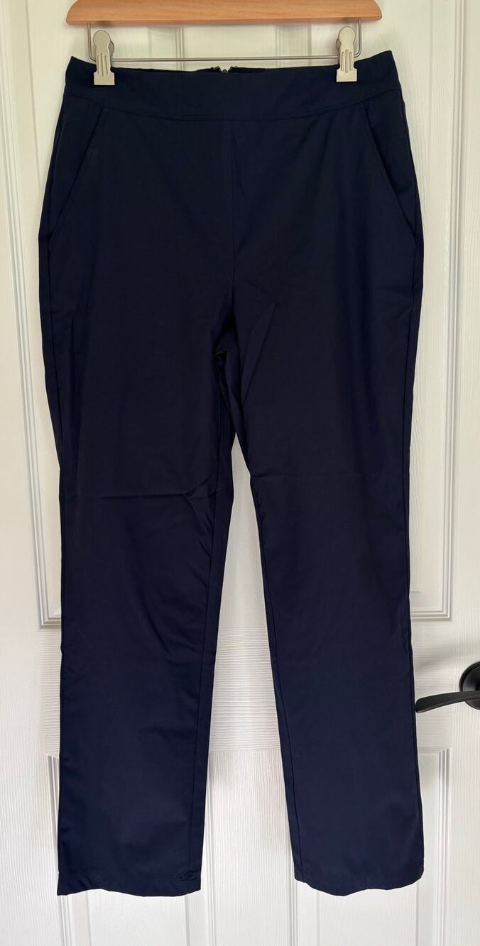Renwick Rnwk Women's Golf Pants / Performance Pants Size 10 Navy Blue